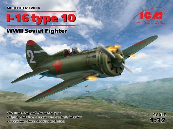 I-16 Type 10 - WWII Soviet Fighter Plane