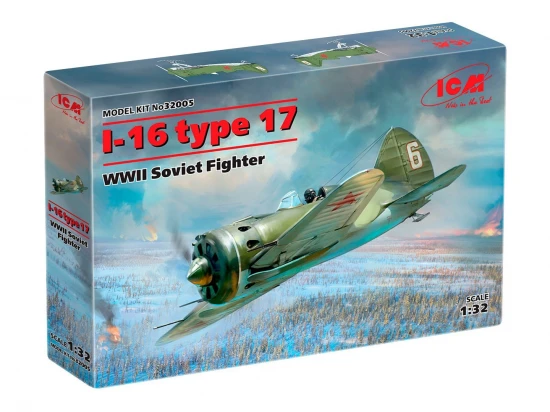 I-16 Type 17 - WWII Soviet Fighter Plane