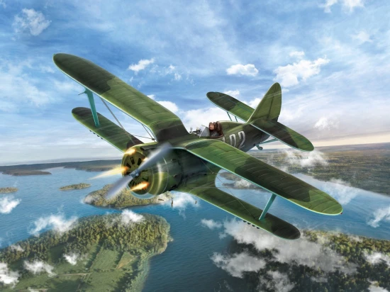 I-153 Chaika - WWII Soviet Fighter Plane