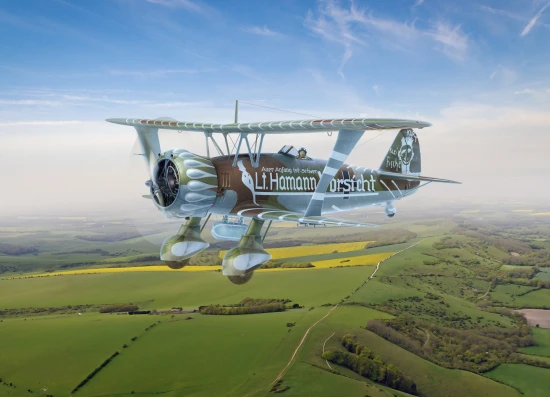 Hs 123A-1 - WWII German Attack Aircraft