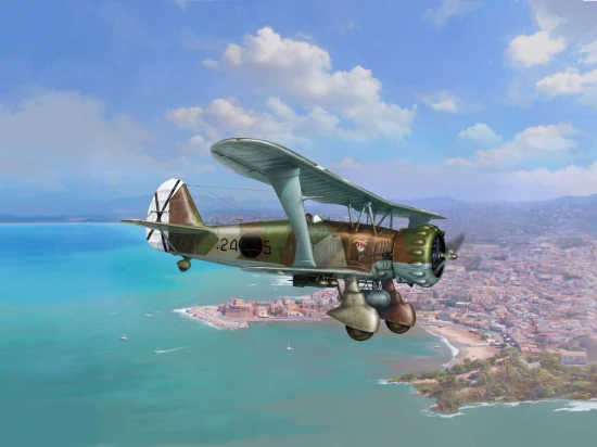 Hs 123A-1 Legion Condor Attack Aircraft