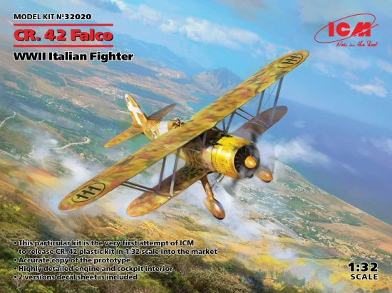 CR. 42 Falco - WWII Italian Fighter Plane