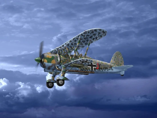 CR. 42 LW - WWII German Luftwaffe Ground Attack Aircraft