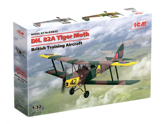 D.H. 82A Tiger Moth - British Training Aircraft