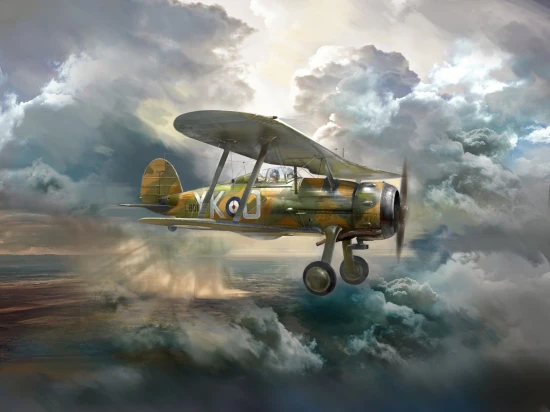 Gloster Gladiator Mk.I - WWII British Fighter