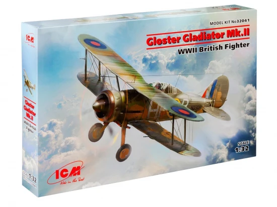 Gloster Gladiator Mk.II - WWII British Fighter Plane