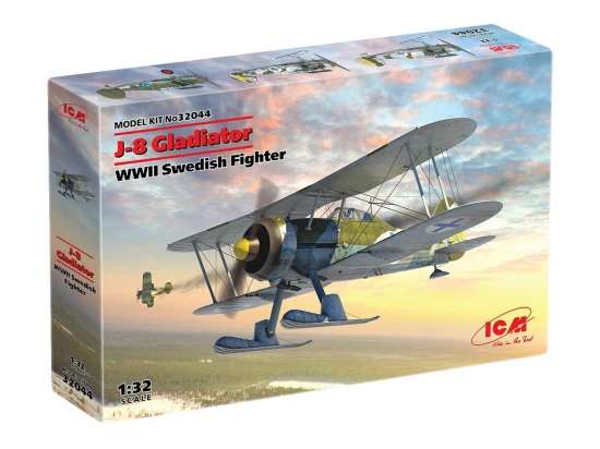 J-8 Gladiator - WWII Swedish Fighter Plane
