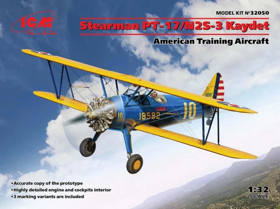 Stearman PT-17/N2S-3 Kaydet - American Training Aircraft