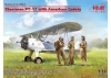 Stearman PT-17 with 3 American Cadet Figures