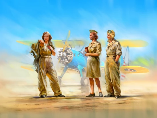 US WASP (1943-1945) (3 figures)