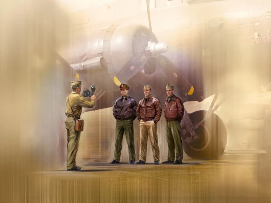 Photo to remember - USAAF Pilots (1944-1945)