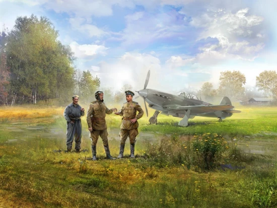 Pilots of the Soviet Air Force (1943-1945)