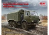Soviet Six-Wheel Army Truck with Shelter