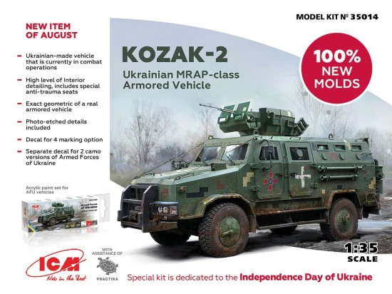 Kozak-2 - Ukrainian MRAP-class Armored Vehicle