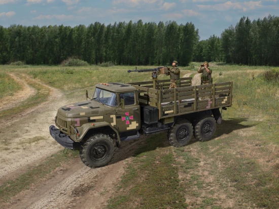 ZіL-131 with DShKMd Crew - Armed Forces of Ukraine