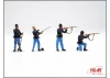 American Civil War Union Infantry 4 Figures