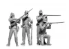 American Civil War Union Infantry 4 Figures