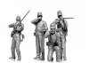 American Civil War Union Infantry 4 Figures