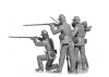 American Civil War Union Infantry 4 Figures