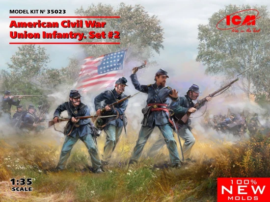 American Civil War Union Infantry. Set #2