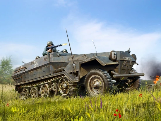 Sd.Kfz.251/1 Ausf.A - WWII German Armoured Personnel Carrier