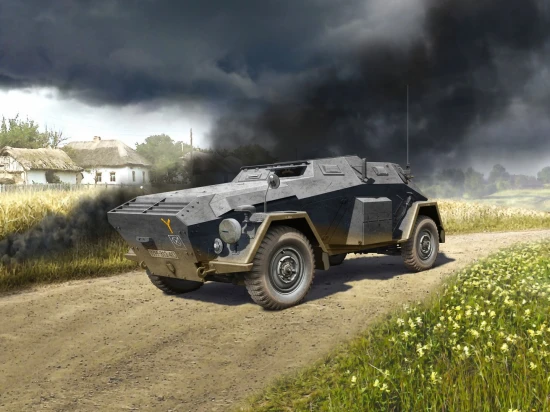 Sd.Kfz. 247 Ausf.B - German Command Armoured Vehicle