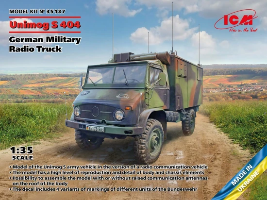 Unimog S 404 - German Military Radio Truck