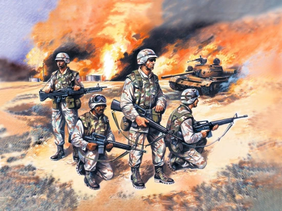 US Elite Forces in Iraq (4 figures - 4 soldiers)