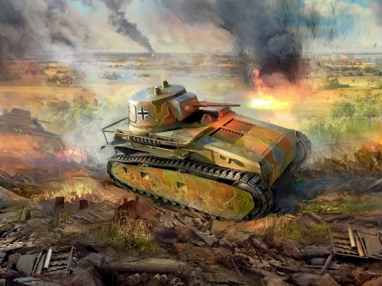 Leichttraktor Rheinmetall 1930 - German Tank