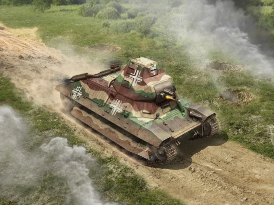 FCM 36 - French Light Tank in German Service