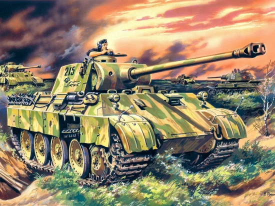 Pz.Kpfw.V Panther Ausf.D - WWII German Tank