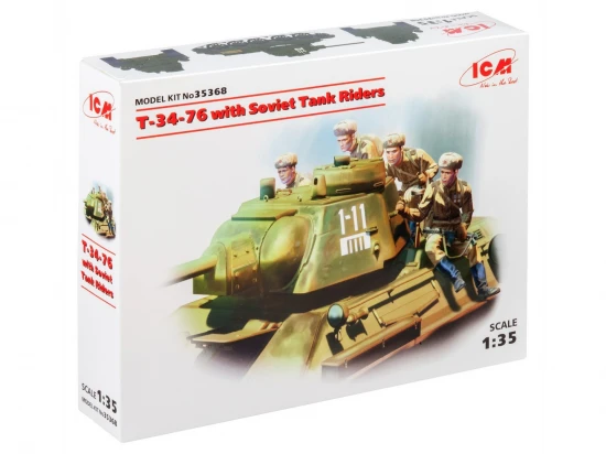 T-34-76 with Soviet Tank Riders