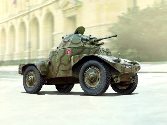 Panhard 178 AMD-35 - WWII French Armoured Vehicle