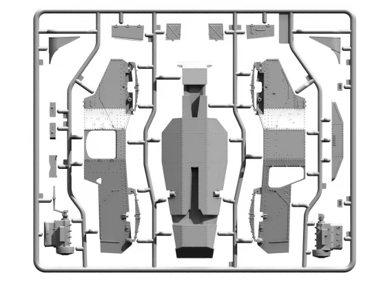 Panzerspähwagen (Funk) P204(f) - Armoured Command Vehicle