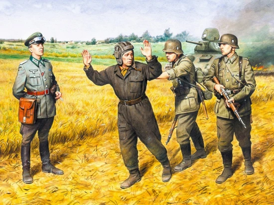 “Barbarossa” operation - June 22 - 1941 (4 figures)
