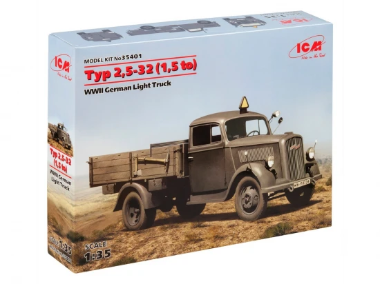 Typ 2 - 5-32 (1 - 5 to) - WWII German Light Truck