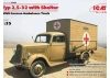 Typ 2 - 5-32 with Shelter - WWII German Ambulance Truck