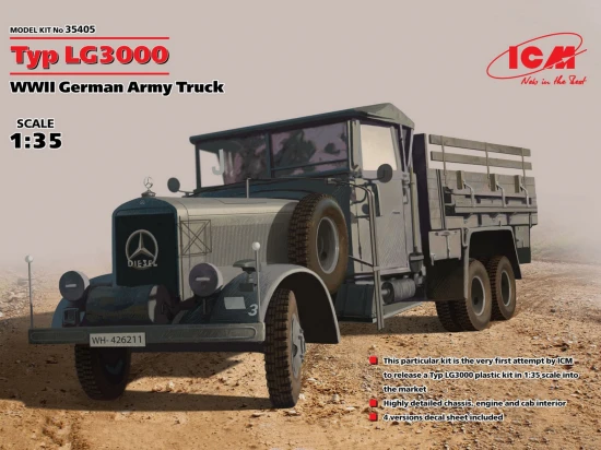 Typ LG3000 - WWII German Army Truck