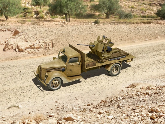 G917T Truppenluftschutzwagen - Flak 38 Anti-Aircraft Truck