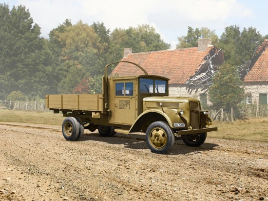 V3000S Einheitsfahrerhaus - WWII German Military Truck