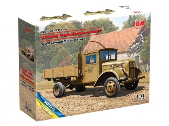V3000S Einheitsfahrerhaus - WWII German Military Truck
