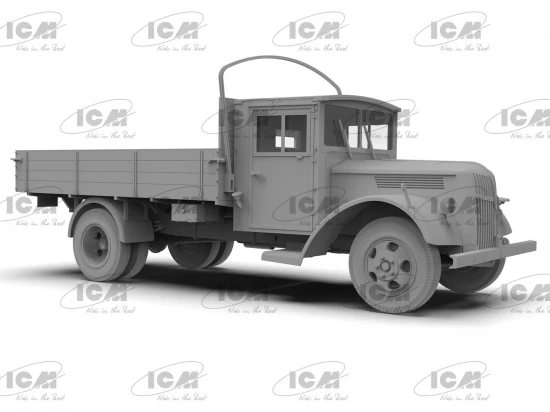 V3000S Einheitsfahrerhaus - WWII German Military Truck