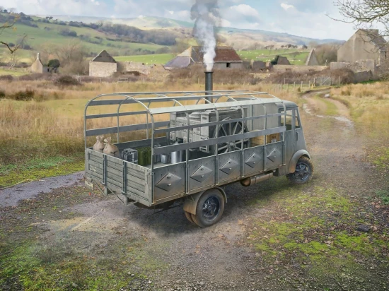AHN Gulaschkanone - WWII German mobile field kitchen
