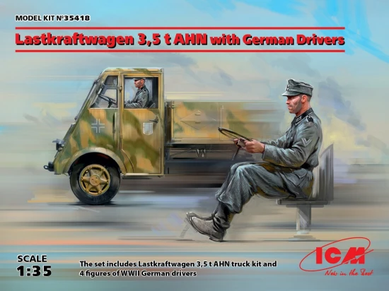 Lastkraftwagen 3 - 5 t AHN with German Drivers