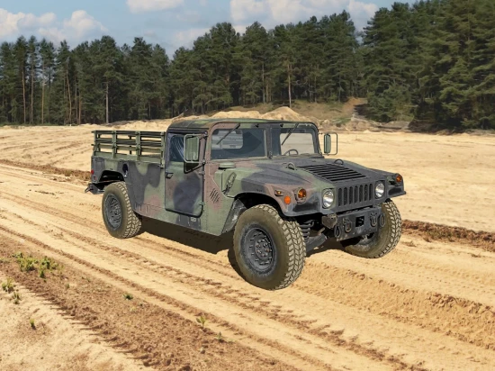 Humvee M1097A2 Cargo Carrier