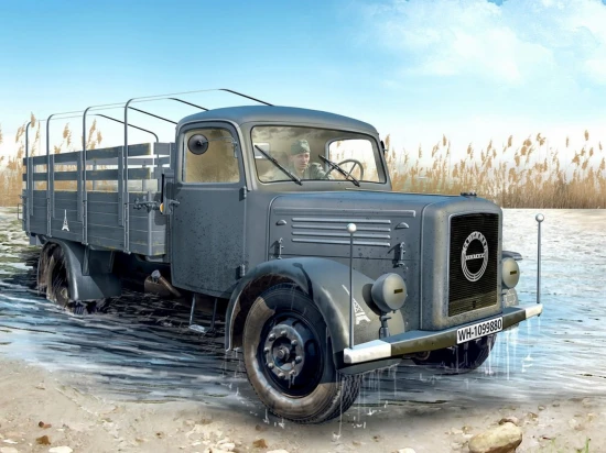 KHD S3000 - WWII German Army Truck