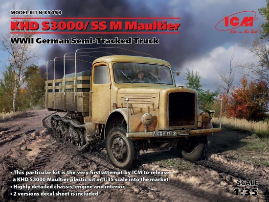 KHD S3000/SS M Maultier - WWII German Semi-Tracked Truck