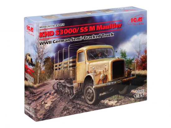 KHD S3000/SS M Maultier - WWII German Semi-Tracked Truck
