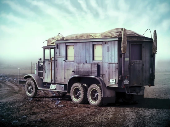 Krupp L3H163 Kfz.72 - WWII German Radio Communication Truck