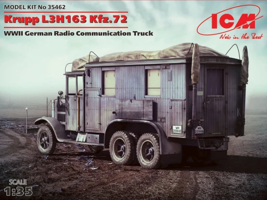 Krupp L3H163 Kfz.72 - WWII German Radio Communication Truck